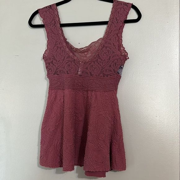 Free People sleeveless lace top - Picture 4 of 5
